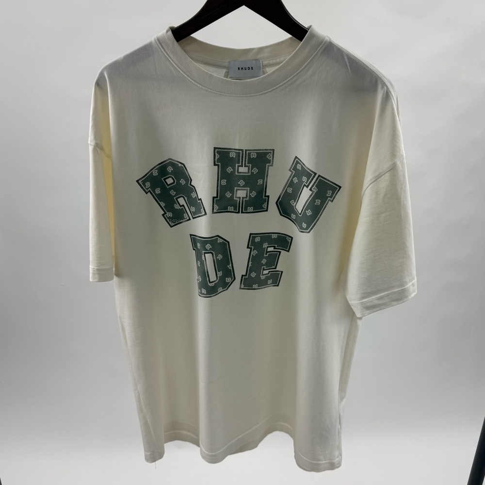 Rhude Off-White Graphic Men's T-Shirt